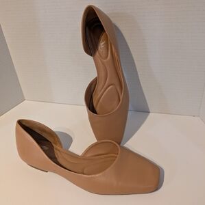 Antonio Melani‎ Tan Flats Leather Sz. 7 1/2